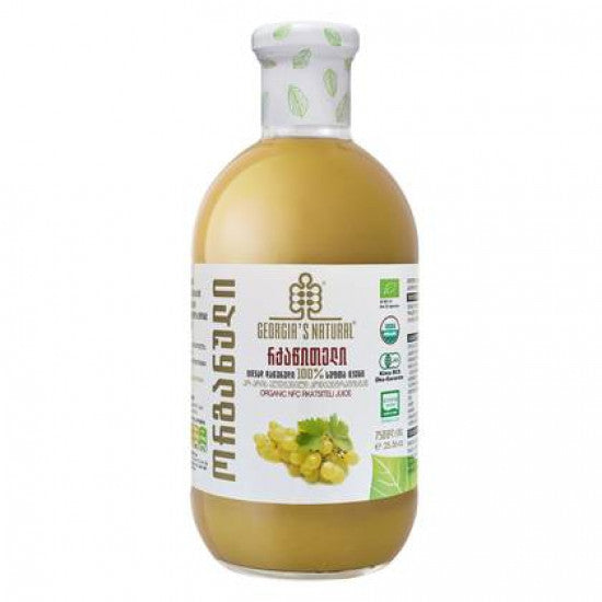 عصير العنب الأبيض بينو العضوي الطبيعي من جورجيا 750 مل‎