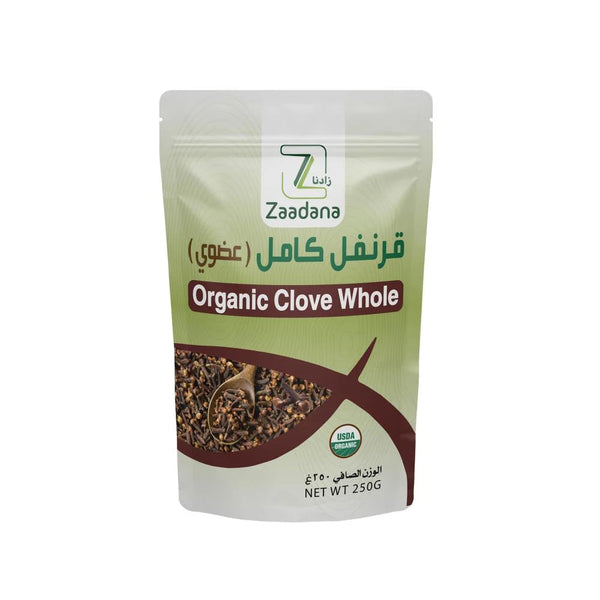 زادنا قرنفل كامل عضوي 250 جرام