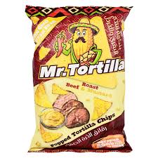 رقائق الذرة الصفراء بنكهة اللحم البقري و الخردل خالية من الجلوتين 60جم