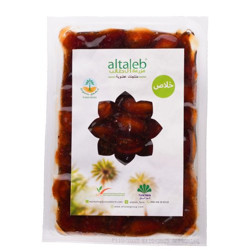تمر خلاص عضوي ال طالب 1 كجم