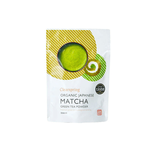 بودرة شاي الماتشا العضوي - درجة ممتازة 40 جم - كليرسبرنق