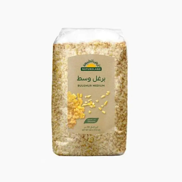 أرض الطبيعة برغل وسط عضوي 500جم