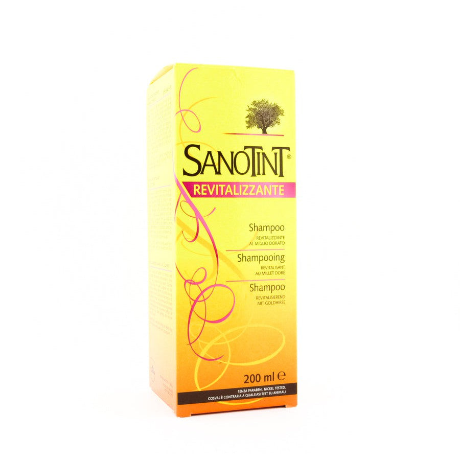 شامبو لتنشيط الشعر مع الدخن الذهبي من سانوتينت 200 مل