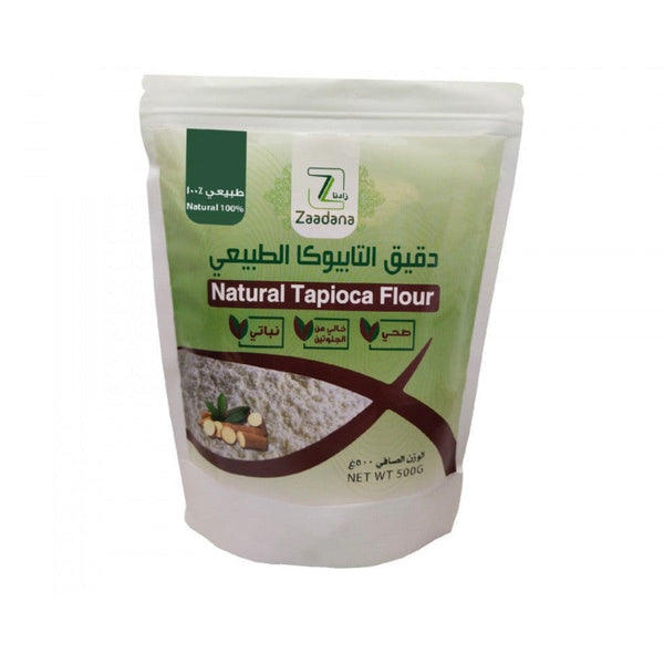 دقيق التابيوكا الطبيعي خالي من الجلوتين ونباتي  500 جم
