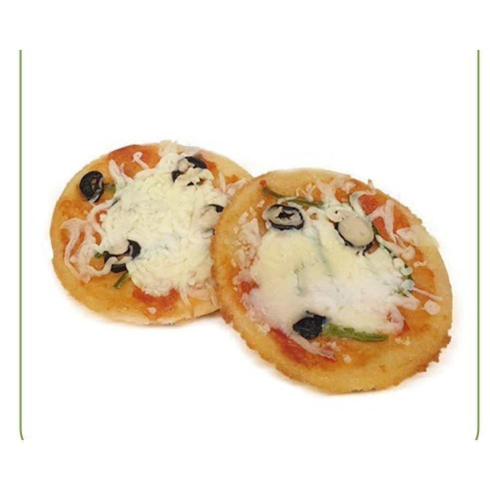 ميني بيتزا كيتو  2 قطعة mini pizza 2 pcs