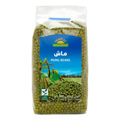 ماش عضوي أرض الطبيعة 500جم