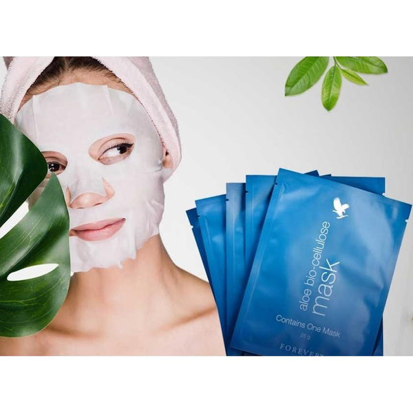 الو بيو سليلوز ماسك من فوريفر يحتوي على 3 اقعنة فردية
