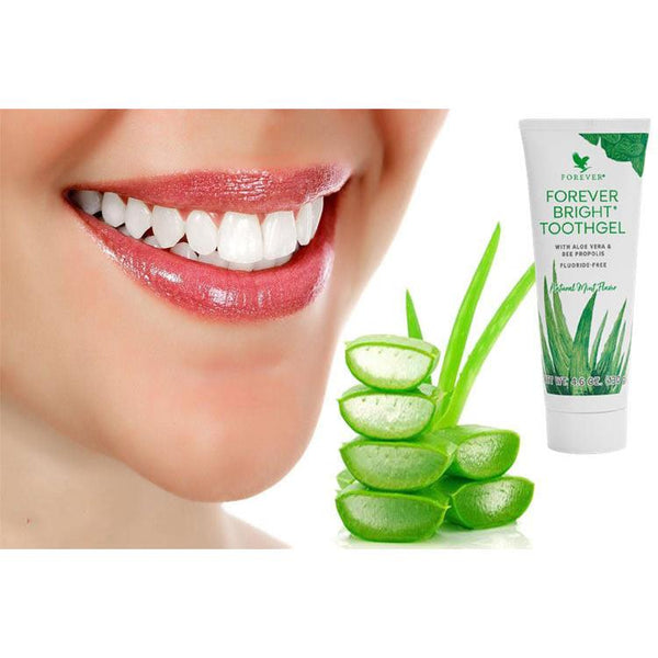 معجون اسنان بالصبار من فورايفير