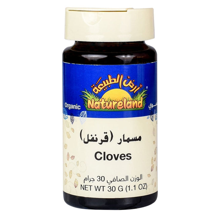 ارض الطبيعة مسمار (قرنفل) عضوي Natureland Cloves 30 G-الغذاء الحيوي