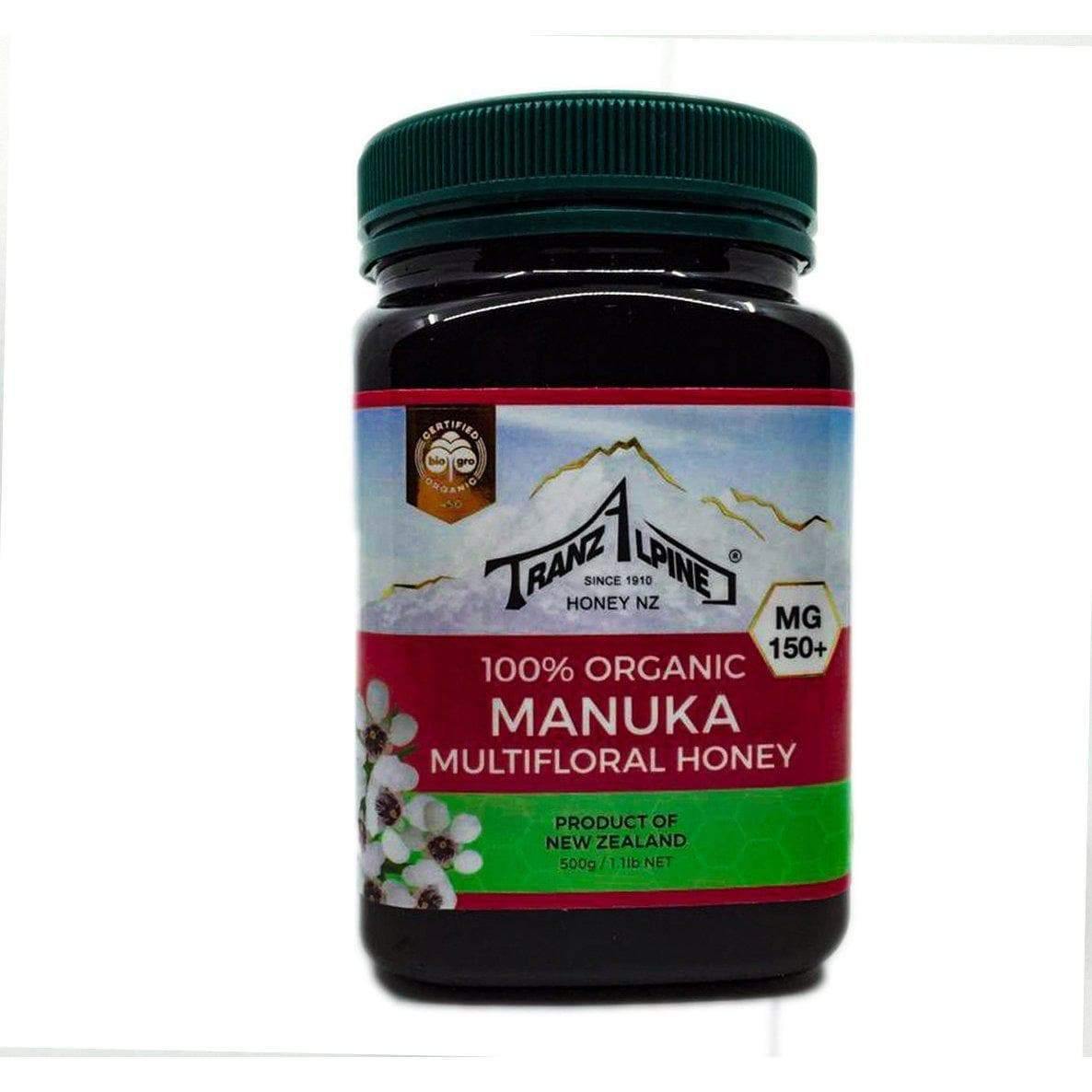 عسل مانوكا - عضوي 150+ ,الوزن 500 جرام-الغذاء الحيوي