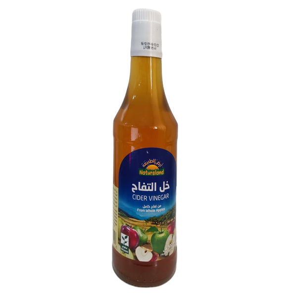 خل تفاح عضوي من أرض الطبيعة
