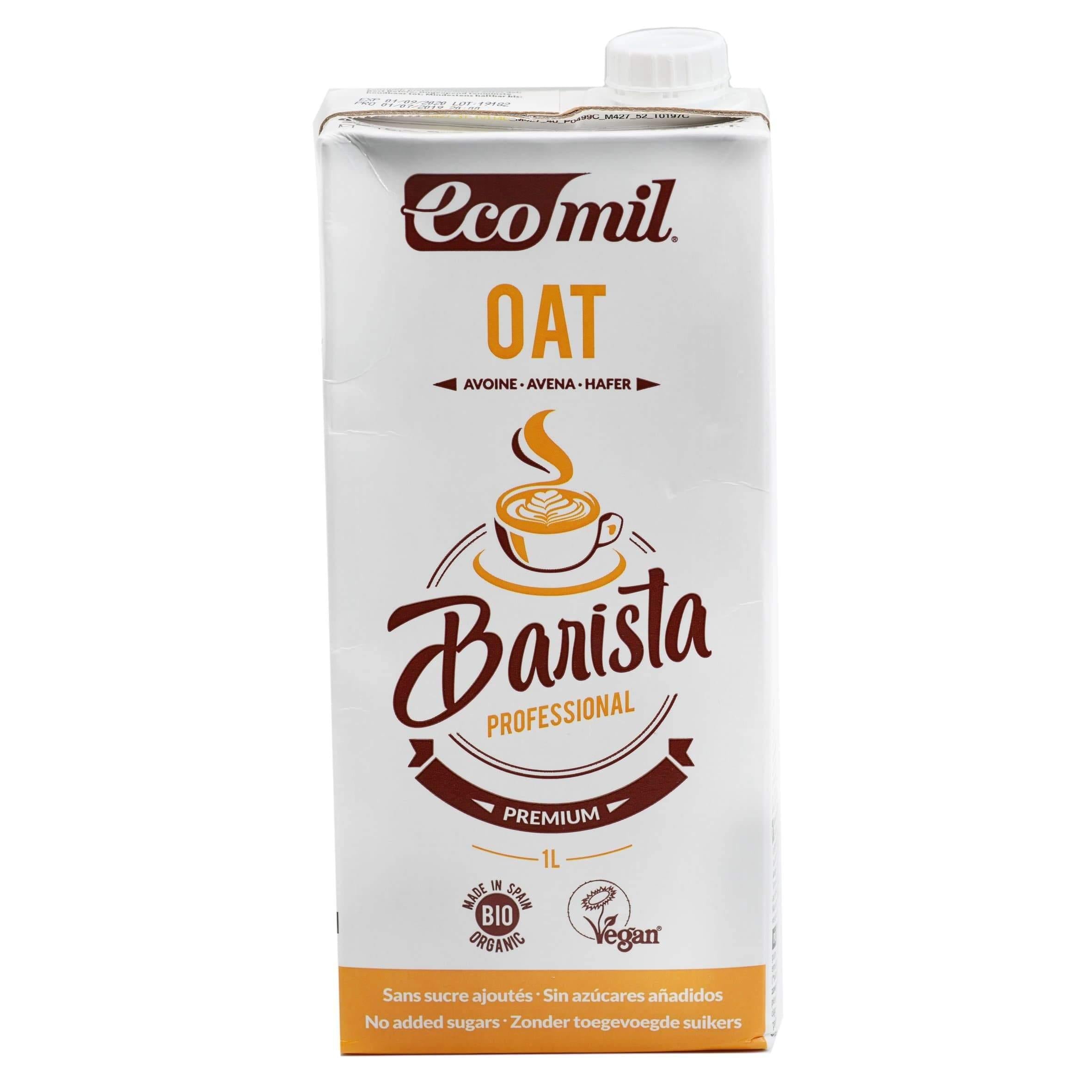 شراب الشوفان للبارستا (القهوه) العضوي من ايكوميل - الغذاء الحيوي