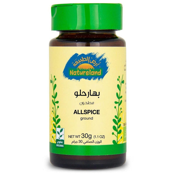 بهار حلو مطحون 30جم أرض الطبيعة - الغذاء الحيوي