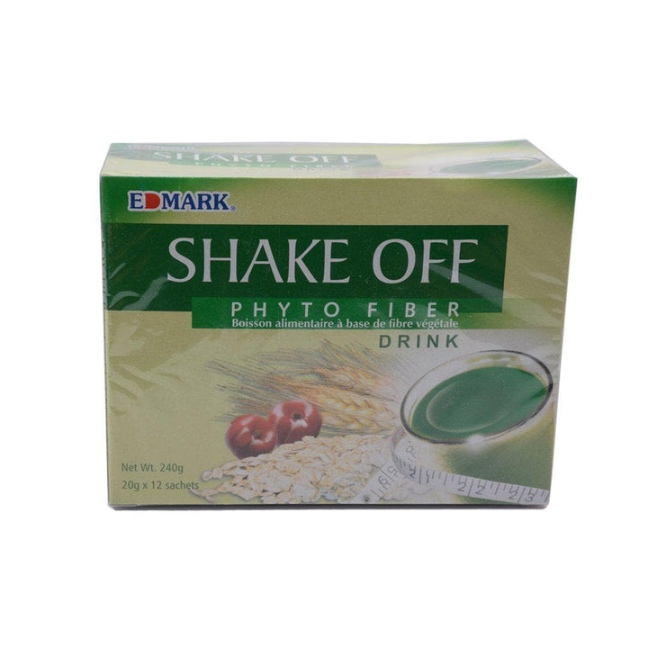 ايدمارك مشروب شيك اوف الياف نباتيه Edmark Shake Off Phyto Fiber 20x12 Sachets-الغذاء الحيوي