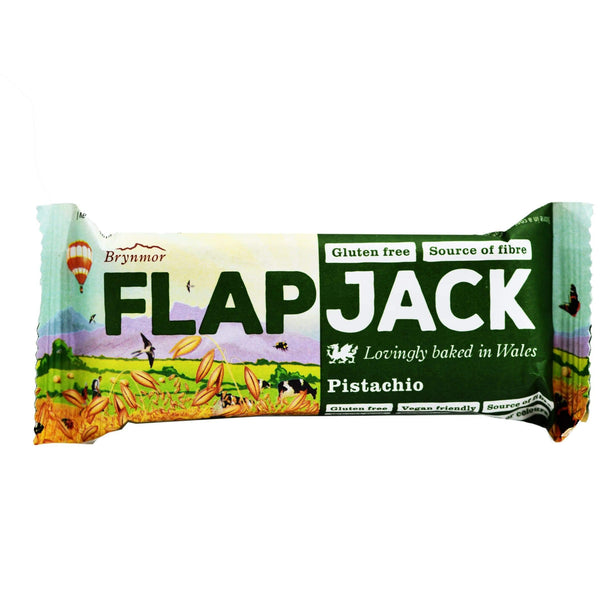 لوح الشوفان بالفستق  النباتي خالي من الجلوتين من فلاب جاك - الغذاء الحيوي