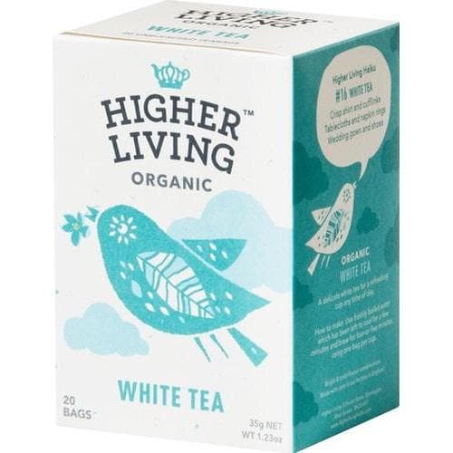هاير ليفنق شاي ابيض عضوي Higher Living White Tea 20 Tab-الغذاء الحيوي