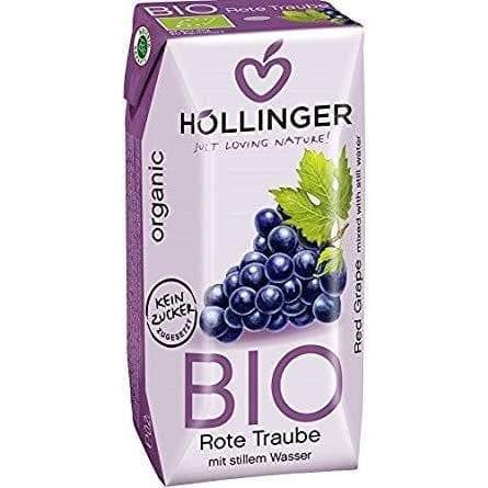 هولينقر عصير عنب احمر عضوي Hollinger Bio Red Grape Juice 200 Ml-الغذاء الحيوي