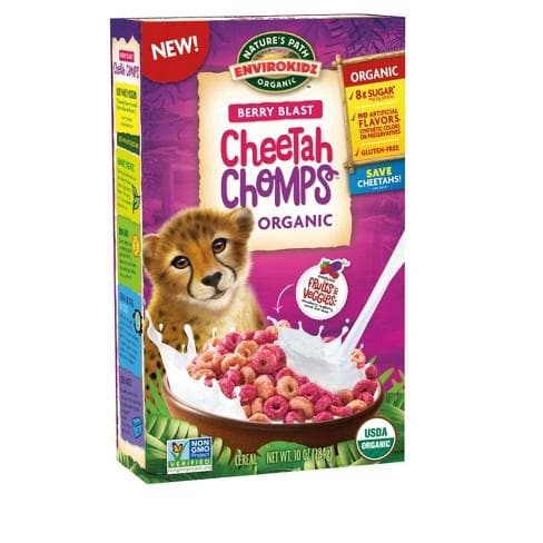 ناتور باث حبوب بالتوت عضوية Nature's Path Cheetah Chomps Organic 284 g-الغذاء الحيوي