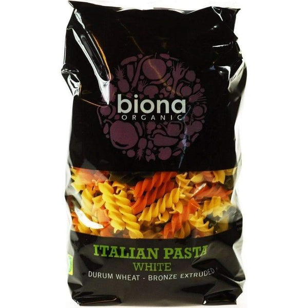 بيونا باستا فوسيلي ثلاث الوان عضويه Biona Fusilli Tri Color 500 g-الغذاء الحيوي