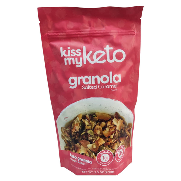 KissMy Keto Granola Salted Caramel