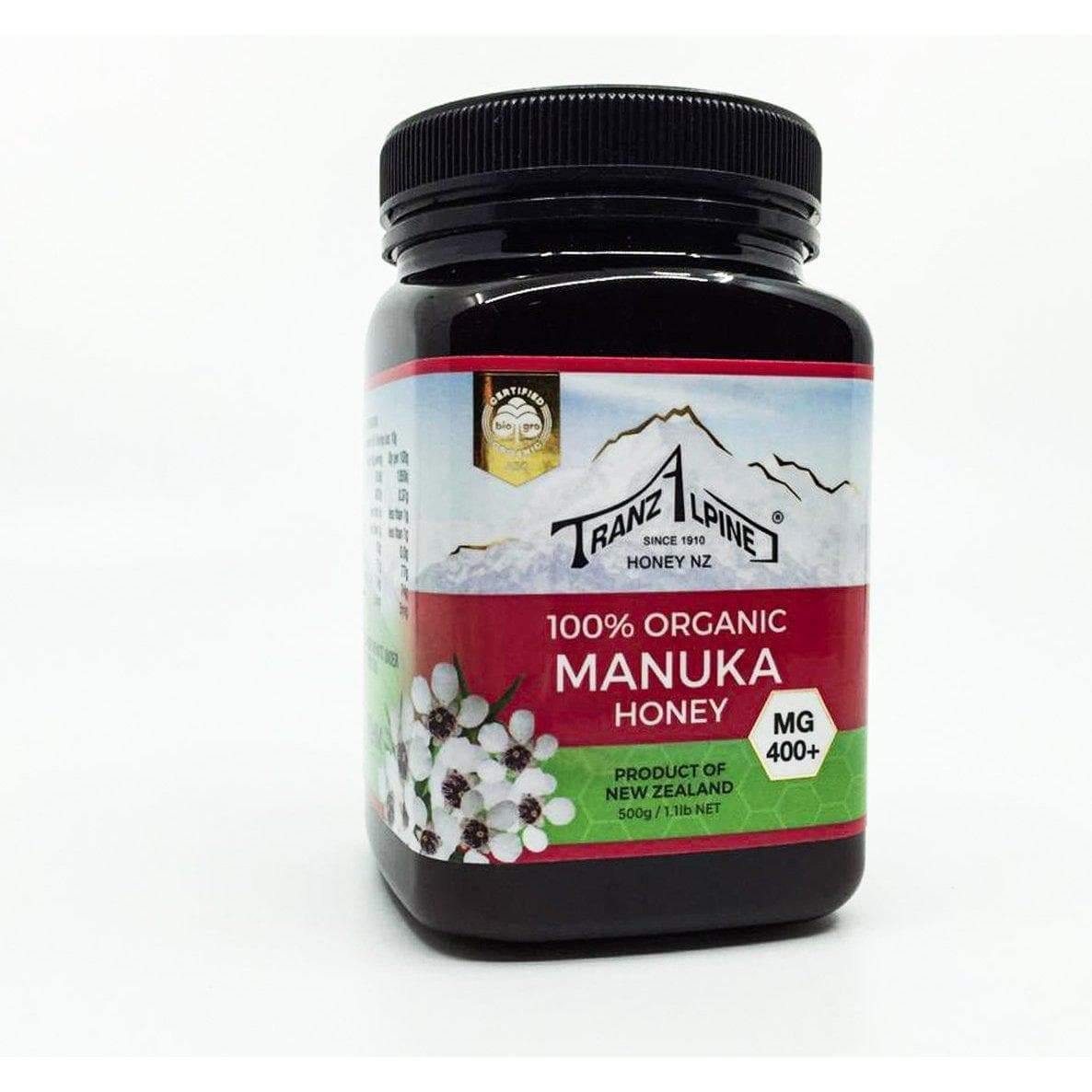 عسل مانوكا - عضوي 500 جرام,-الغذاء الحيوي
