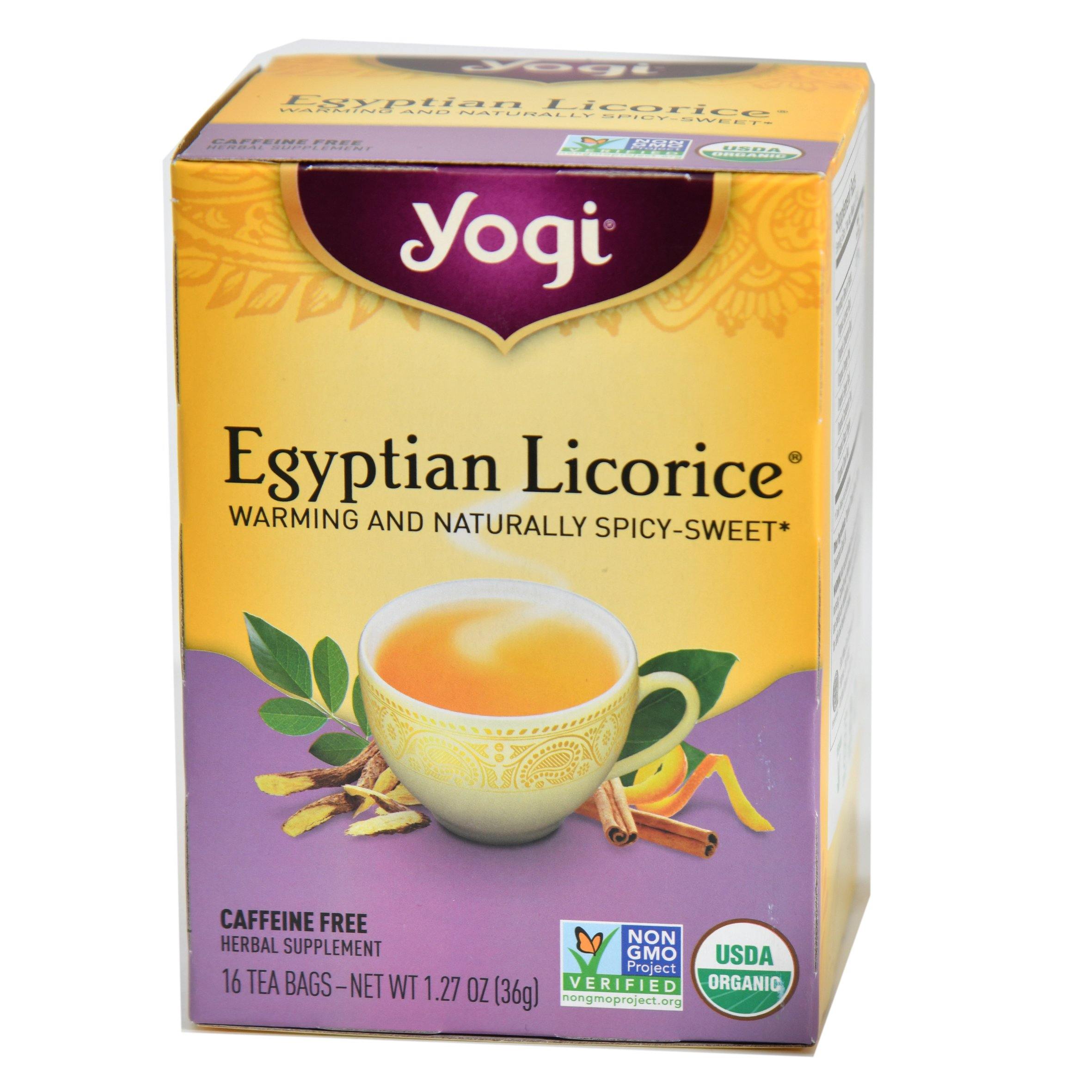شاي عرق السوس المصري من يوغي - الغذاء الحيوي