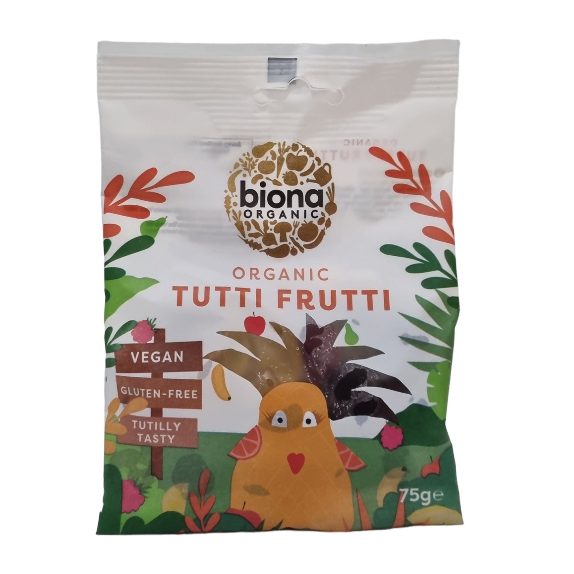 حلوة توتي فروتي عضوية  نباتية خالية من  الجلوتين من بيونا