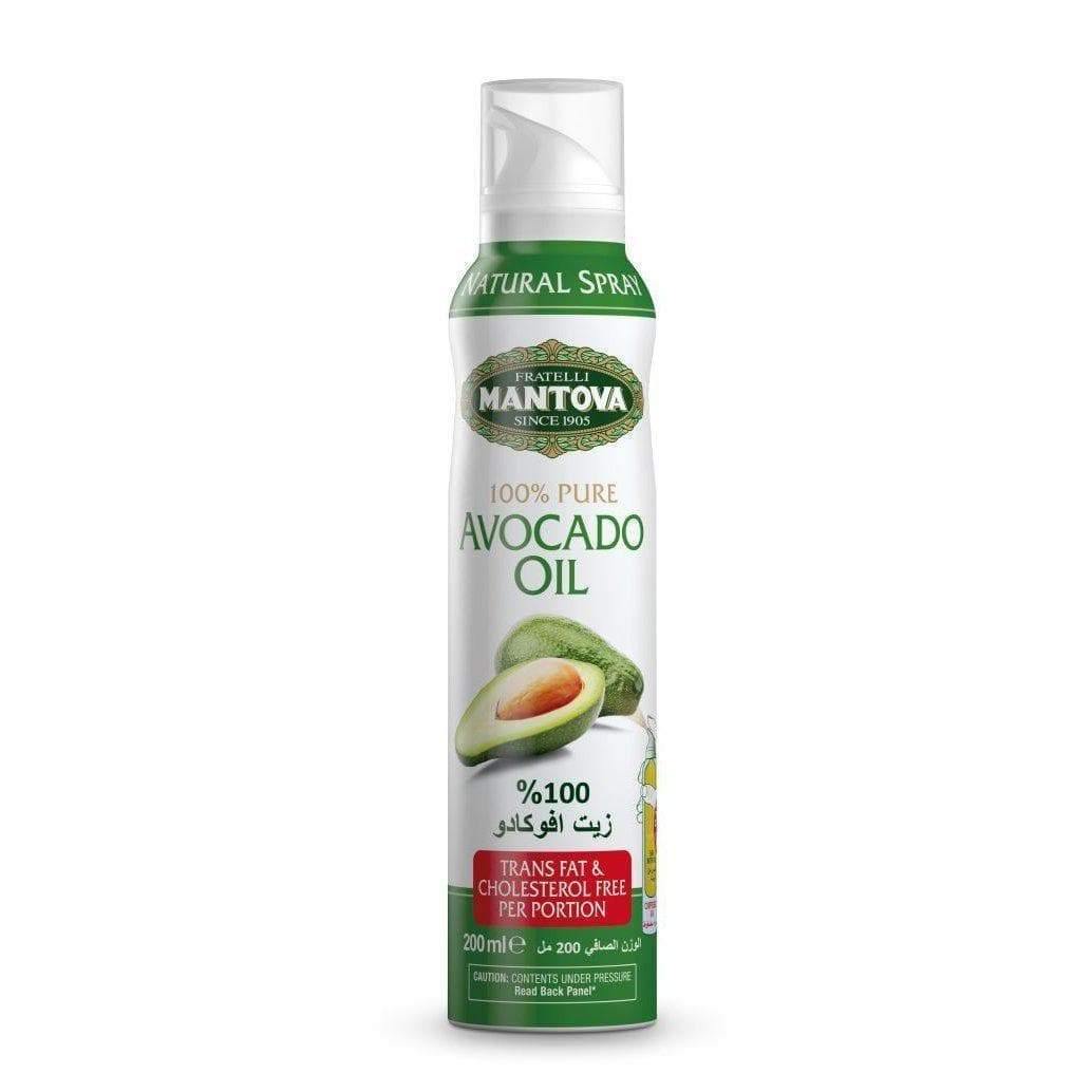 مانتوفا بخاخ زيت الافوكادو Mantova Avocado oil Spray 200 ml-الغذاء الحيوي