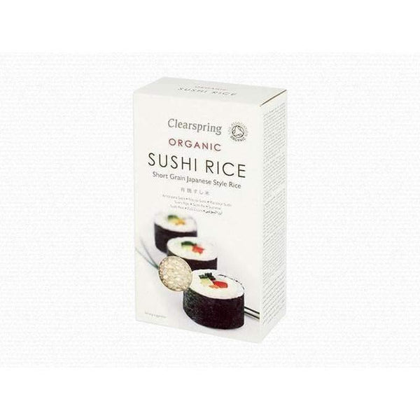 كليرسبرنق ارز السوشي العضوي Clearspring Sushi White Rice 500 G-الغذاء الحيوي
