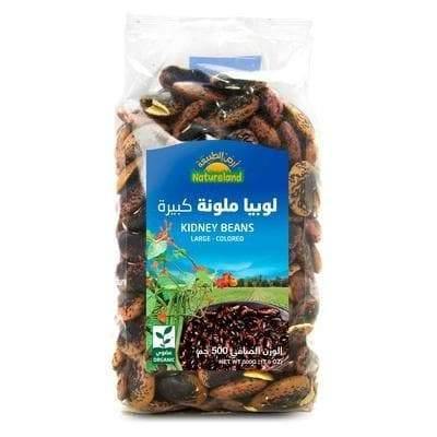 ارض الطبيعة لوبيا ملونة كبيرة عضوية-الغذاء الحيوي