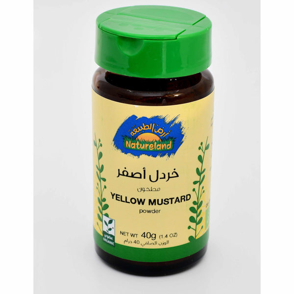 خردل أصفر مطحون من أرض الطبيعة-الغذاء الحيوي