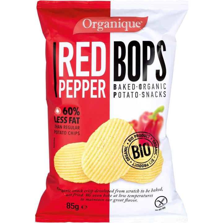 اورقانكوي شبس البطاطا بالفلفل الاحمر العضوي Organique Red Pepper Potato Snacks 85 G-الغذاء الحيوي