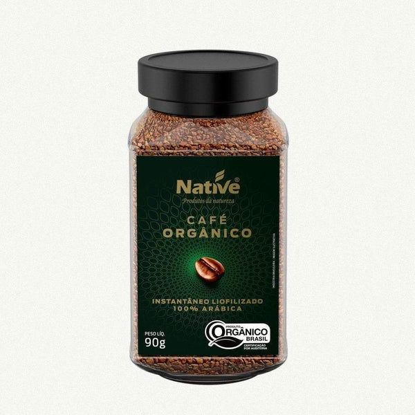 ناتيف قهوة مجففة عضوية NATIVE ORGANIC COFFEE INSTANT 90 G-الغذاء الحيوي