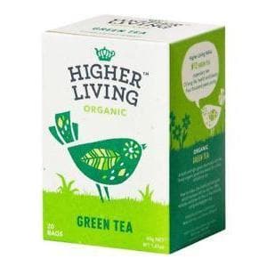 هاير ليفنق شاي اخضر عضوي Higher Living Green Tea 20 tab-الغذاء الحيوي
